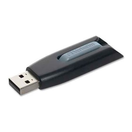 Verbatim¬Æ Store 'n' Go V3 USB 3.0 Flash Drive, 32 GB, Gray